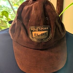 100% Genuine Suede Ralph Lauren Polo Sport RL-PS Desert Rally Buckle Back